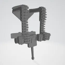 LEGO WW2 GERMAN ASSISTANT MACHINE GUNNER HARNESS 2 (LIGHT)