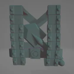 LEGO WW2 German Paratrooper Harness 3