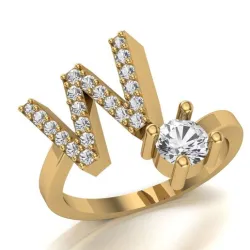 Letter Ring W
