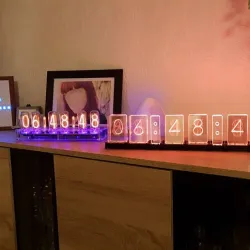 Lixie Clock with colons and ESP8266 (ESP-12E)