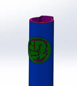 MARVEL HULK LIGHTER CASE