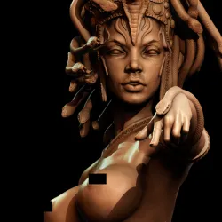 Medusa NSFW 3D Print