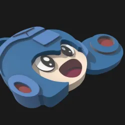Megaman keychain