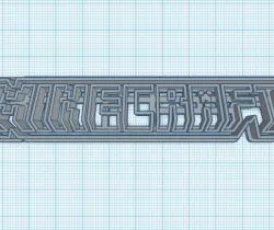 minecraft logo cookie cutter