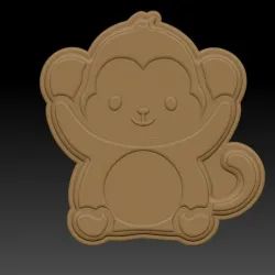 MONKEY - MOLD BATH BOMB, SOLID SHAMPOO
