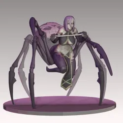 monster musume Rachnera Pose1 fan art