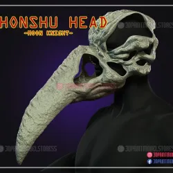 Moon Knight Helmet - Khonshu Mask - Marvel Cosplay - Comic - Anime