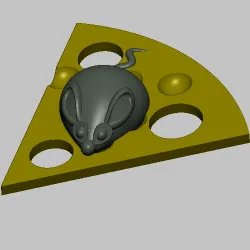 mouse, mouse STL, OBJ