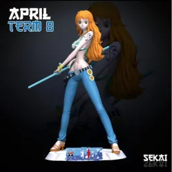 Nami Sculpture - Sekai 3D Models - Tested and Ready for 3D printing