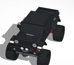 Off-road crawler jeep gladiator