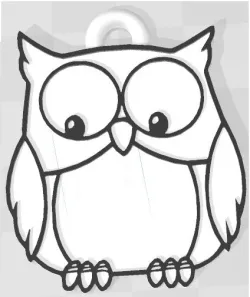 Owl Keychain