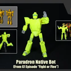 Paradron Native Bot from Transformers G1 Episode "Fight or Flee"