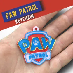 Paw Patrol keychain