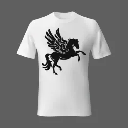PEGASUS HORSE SVG / STL