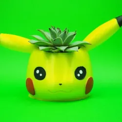 Pikachu pot planter