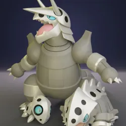 Pokemon - Aron, Lairon and Aggron