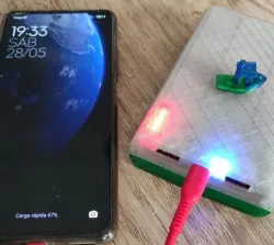 Power bank case USB-C PD