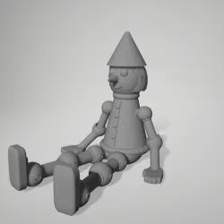 Puppet Toy Articulated