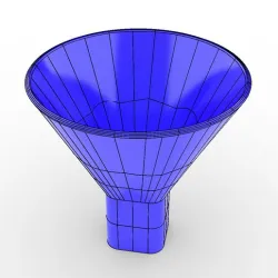 rectangular funnel