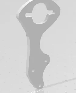 Sakura D5 high motor mount