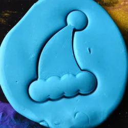 Santa hat Cookie cutter
