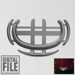 Scarlet Witch Belt Buckle - WandaVision - Multiverse of Madness - fan made 3D model