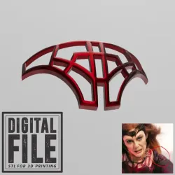 Scarlet Witch Shoulder - Wanda Piece - Multiverse of Madness inspired version - fan made 3D model