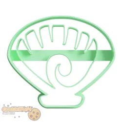 Shell V1 Cookie cutter & Stamp