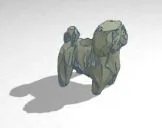 Shih-tzu Dog Flower Pot