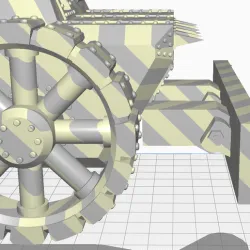 simple deff rolla for ork wagon mount