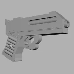 small soldiers chip hazard pistol