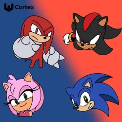 Sonic cookie cutters