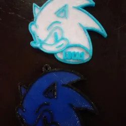 Sonic keychain