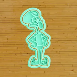 Squid Cookie Cutter