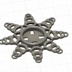 Star candle holder