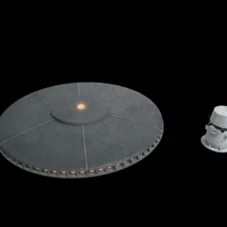 Star Wars Lars Garage Roof for 3.75" figure Dioramas