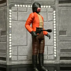 STAR WARS VINTAGE WALRUS MAN, PONDA BABA CANTINA ALIEN CUSTOM UNPRODUCED KENNER, HASBRO ACTION FIGURE, 3.75", 1/18, 5POA