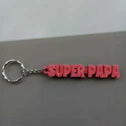 super dad key ring