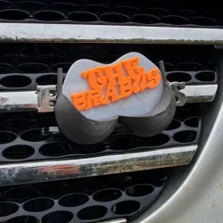 "The Bra-Bus" badge
