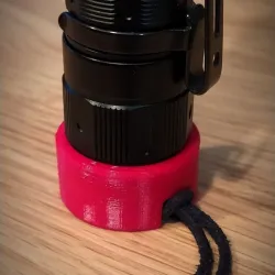 Tope elástico linterna Fenix PD35 / Elastic base for Fenix PD35 lantern