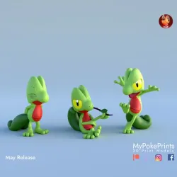 Treecko - Gen 3 starter
