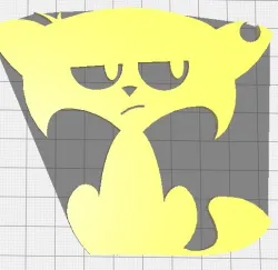 Unimpressed Mad Cat