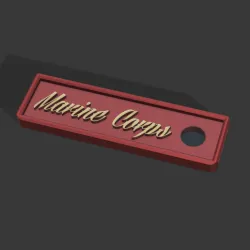 US Marine Corps Keychain