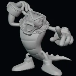Vector the Crocodile Sonic Figure
