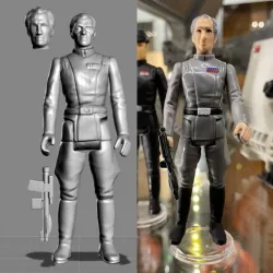 VINTAGE STAR WARS KENNER GRAND MOFF TARKIN ACTION FIGURE