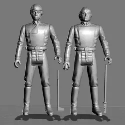 VINTAGE STAR WARS KENNER LUKE (FINAL DUEL) ACTION FIGURE