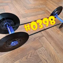 Vinyl 45RPM Single gripper hub