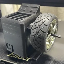 1/10 scale RC garage tire balancer
