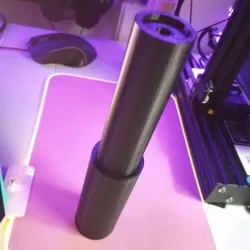 AIRSOFT Mac 11 Retro Style Mock Suppressor REVAMP