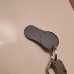 Aldi Quarter Coin Keychain